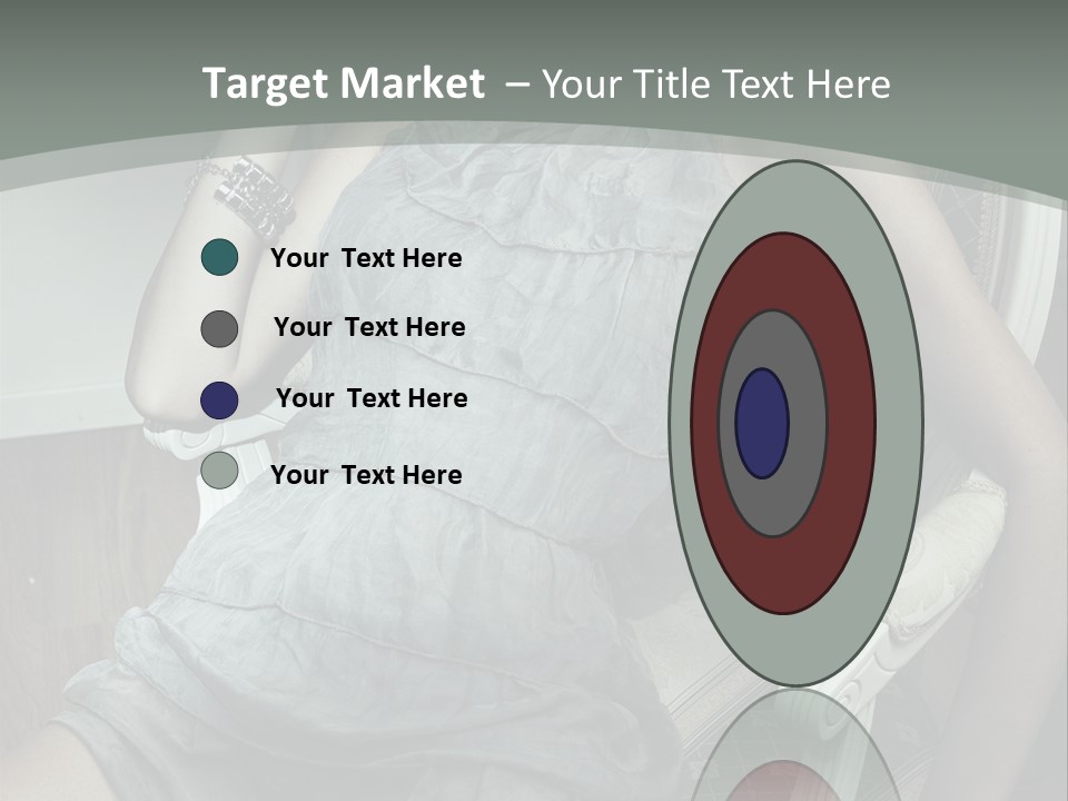 Expression Woman Model PowerPoint Template