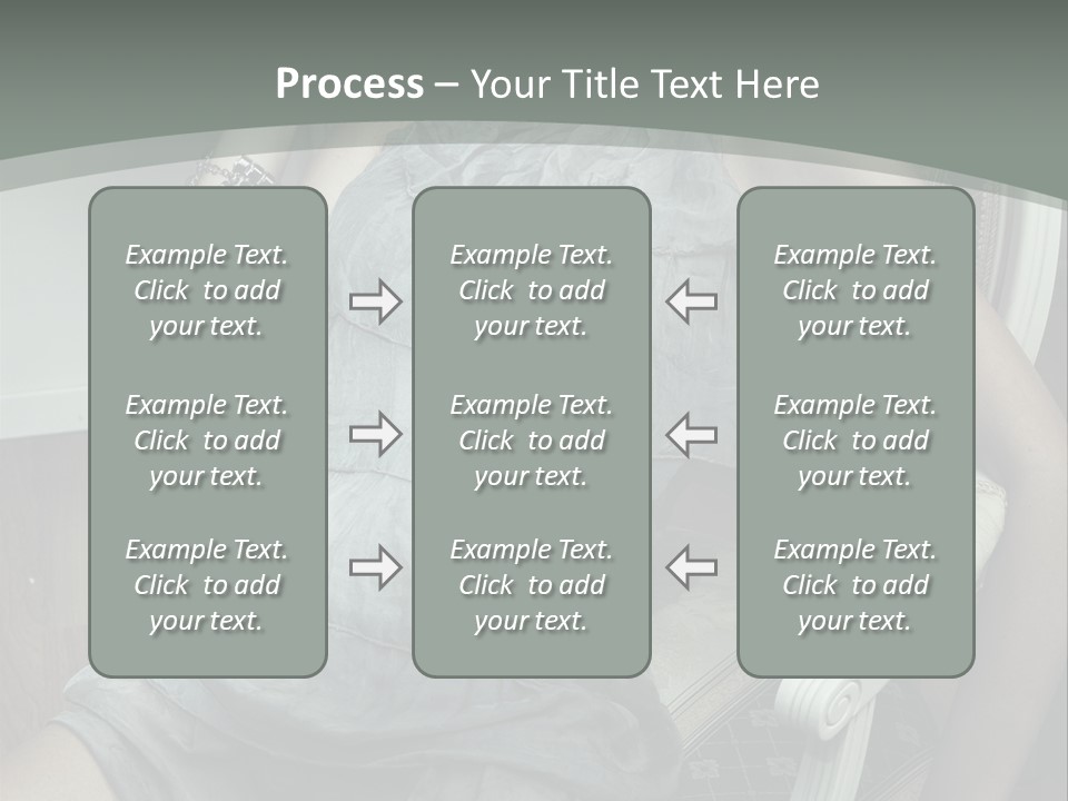 Expression Woman Model PowerPoint Template