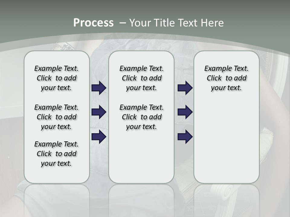 Expression Woman Model PowerPoint Template