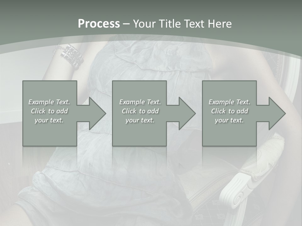 Expression Woman Model PowerPoint Template
