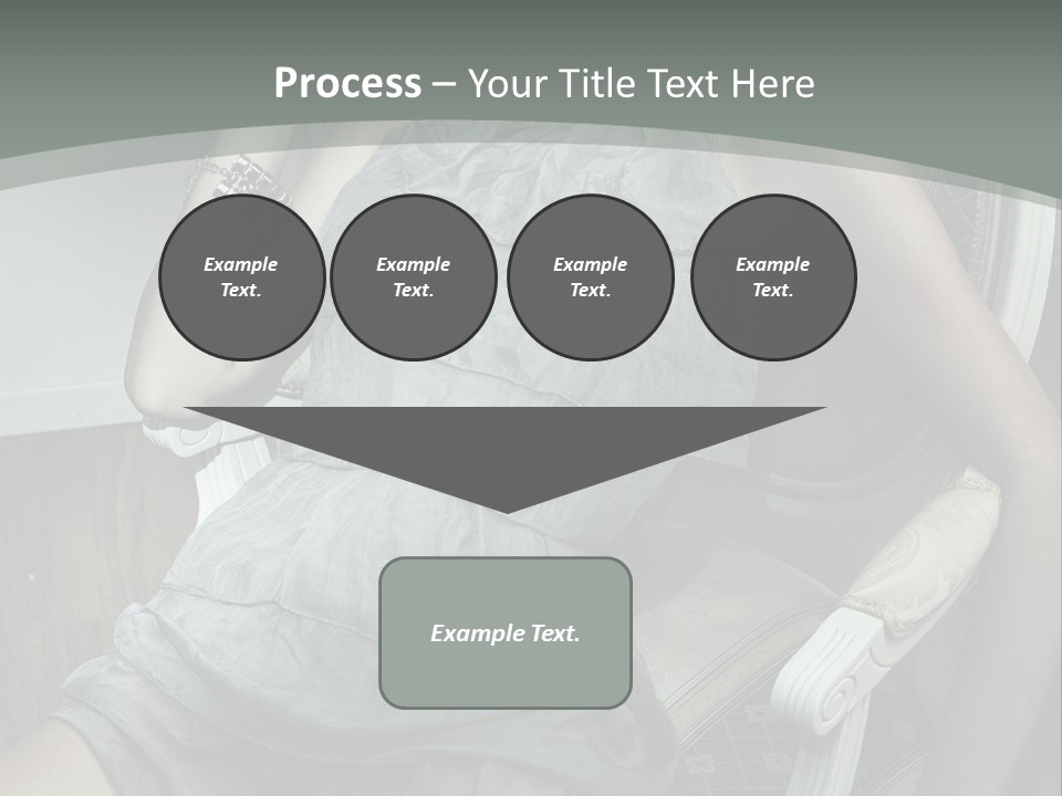 Expression Woman Model PowerPoint Template