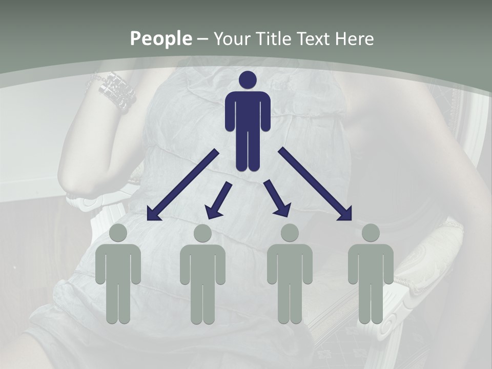 Expression Woman Model PowerPoint Template