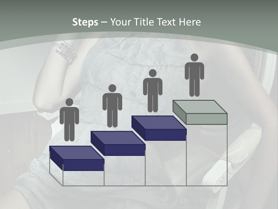 Expression Woman Model PowerPoint Template