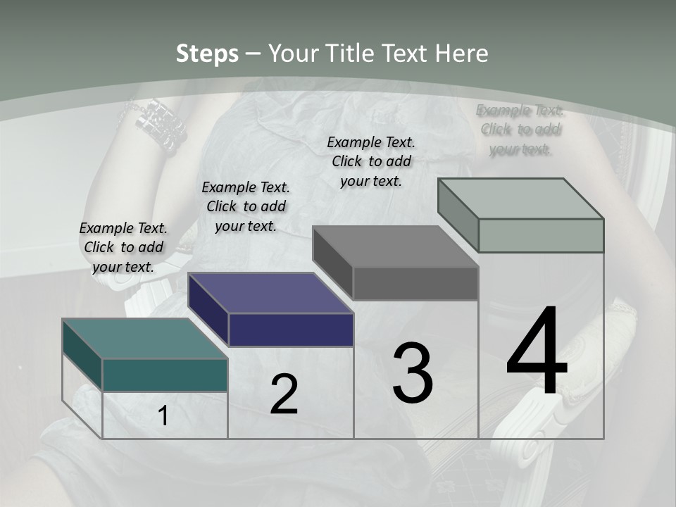 Expression Woman Model PowerPoint Template