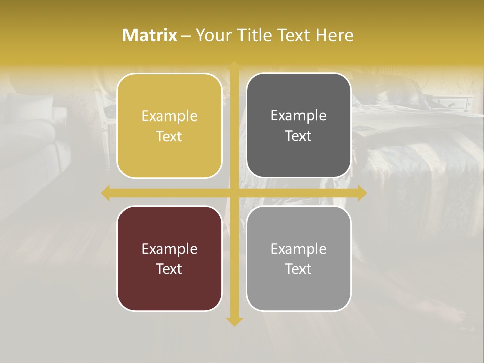 Female Armchair Lips PowerPoint Template