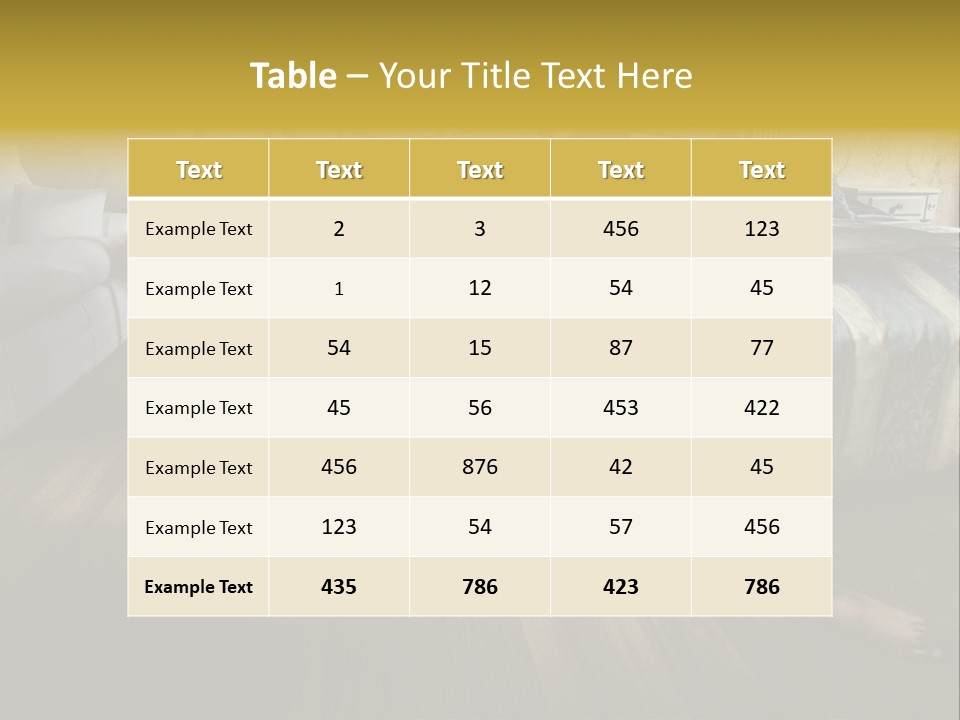 Female Armchair Lips PowerPoint Template