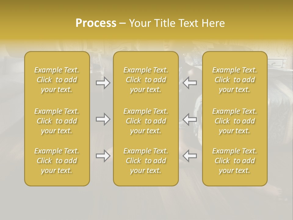 Female Armchair Lips PowerPoint Template