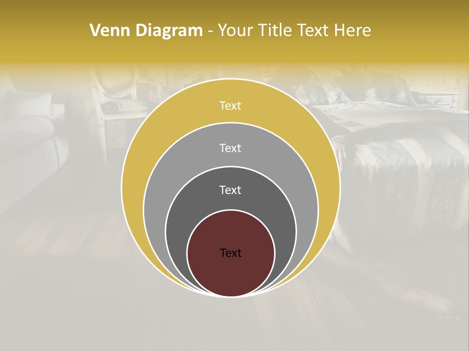 Female Armchair Lips PowerPoint Template