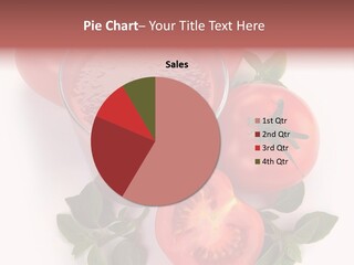 Basil Glassware Juicy PowerPoint Template