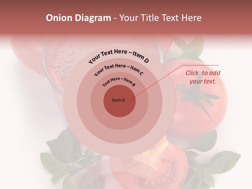 Basil Glassware Juicy PowerPoint Template