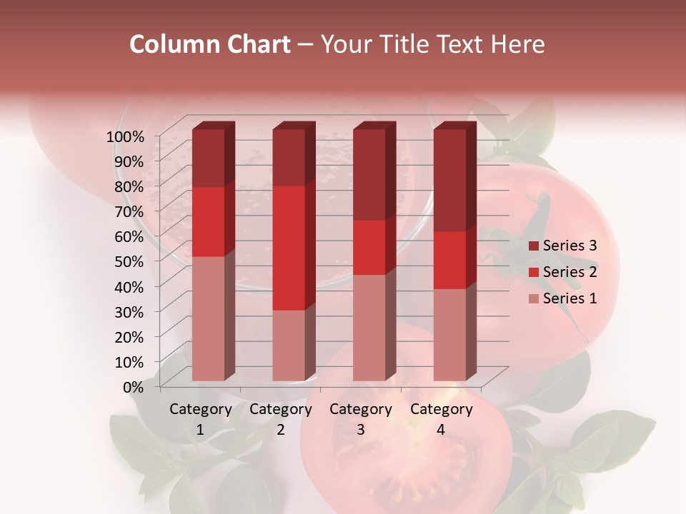 Basil Glassware Juicy PowerPoint Template