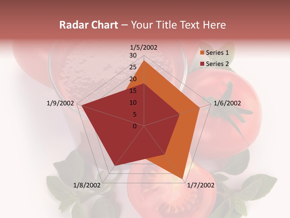Basil Glassware Juicy PowerPoint Template