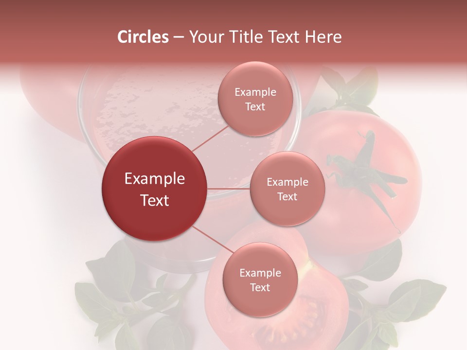 Basil Glassware Juicy PowerPoint Template
