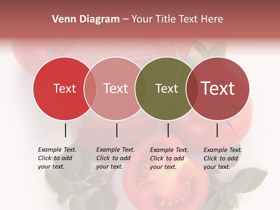 Basil Glassware Juicy PowerPoint Template