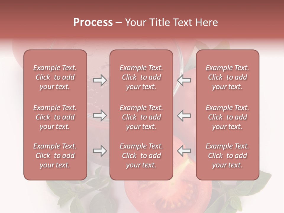 Basil Glassware Juicy PowerPoint Template
