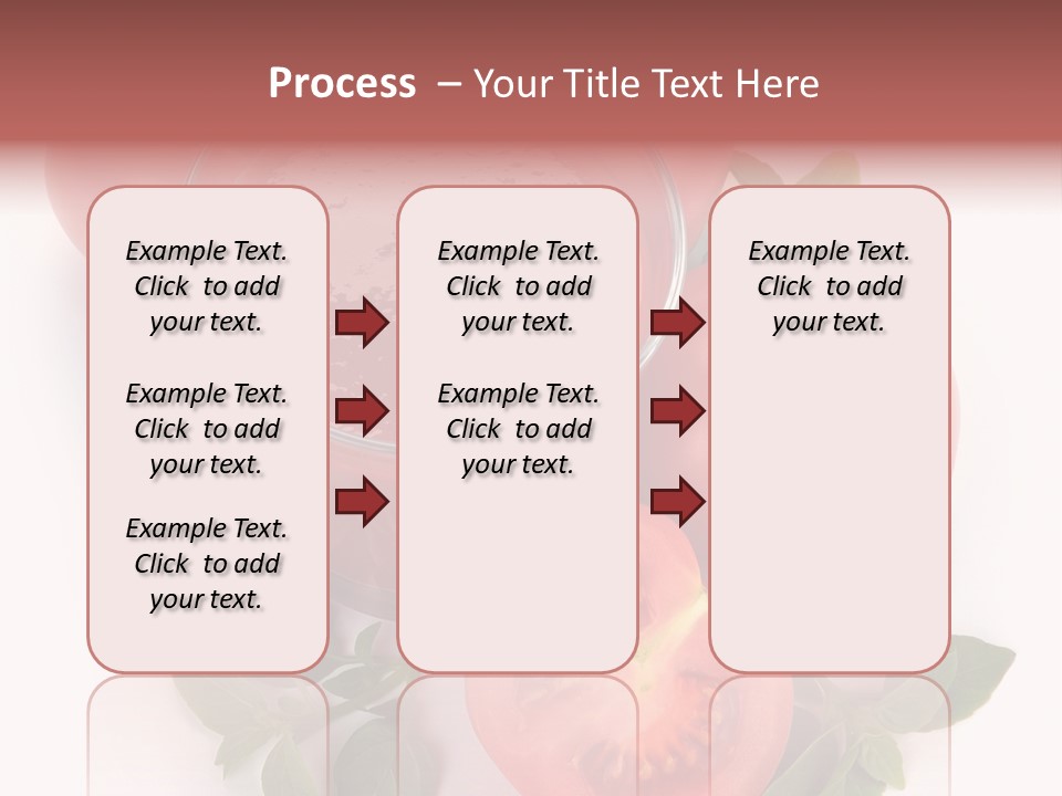 Basil Glassware Juicy PowerPoint Template