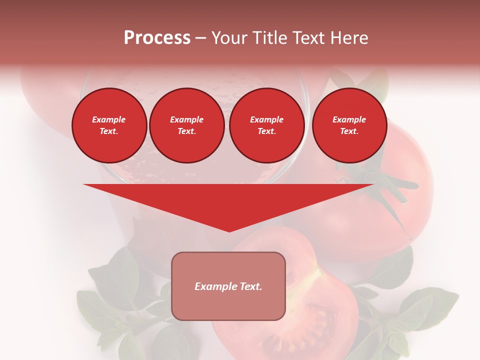 Basil Glassware Juicy PowerPoint Template