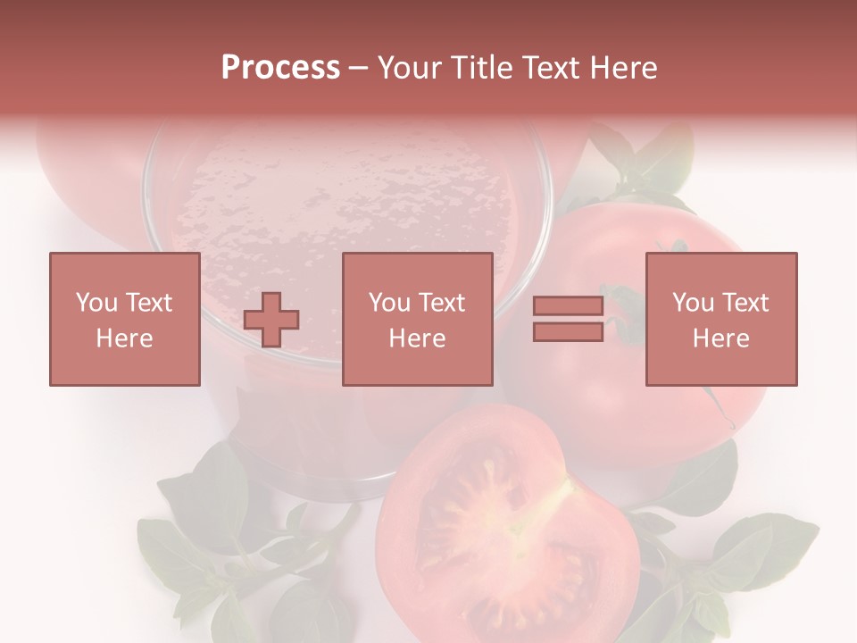Basil Glassware Juicy PowerPoint Template