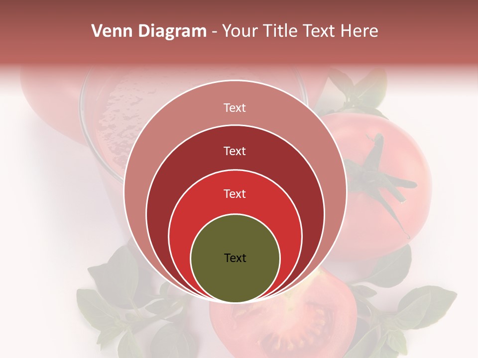 Basil Glassware Juicy PowerPoint Template
