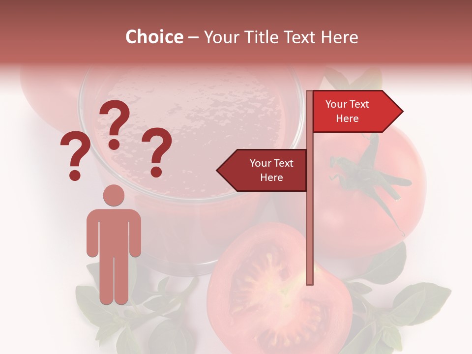 Basil Glassware Juicy PowerPoint Template