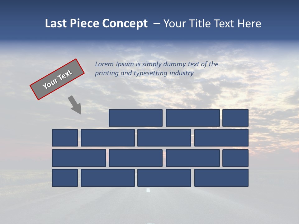 Clouds Race Voyage PowerPoint Template