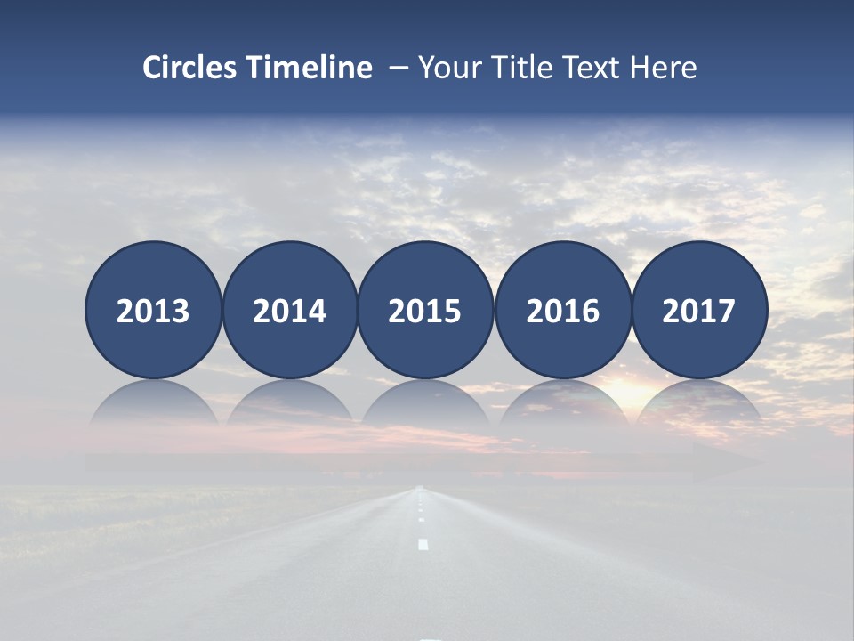 Clouds Race Voyage PowerPoint Template