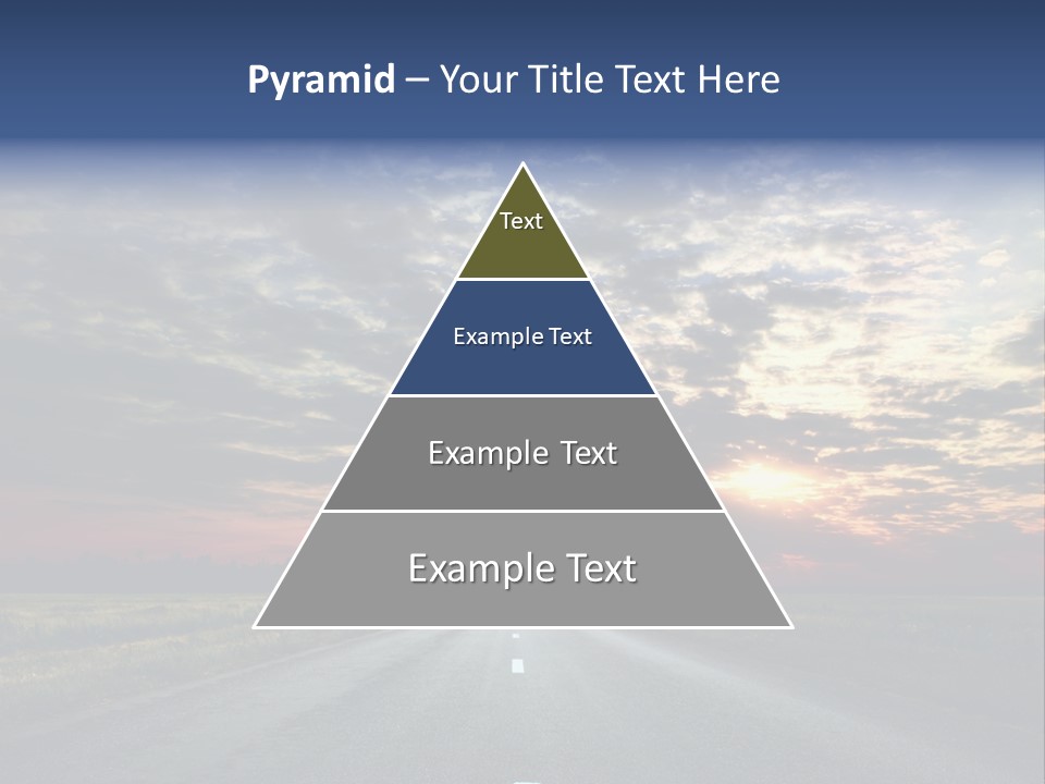 Clouds Race Voyage PowerPoint Template