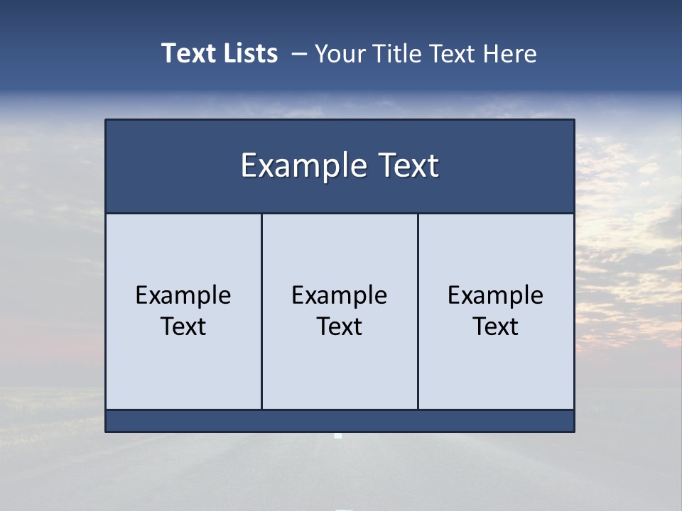 Clouds Race Voyage PowerPoint Template