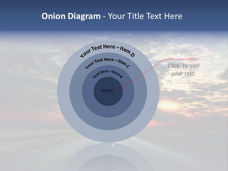 Clouds Race Voyage PowerPoint Template