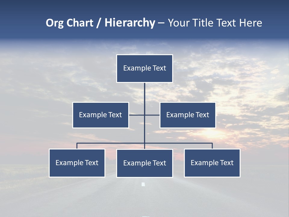 Clouds Race Voyage PowerPoint Template
