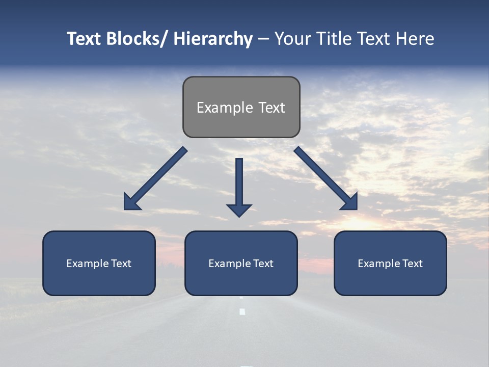 Clouds Race Voyage PowerPoint Template