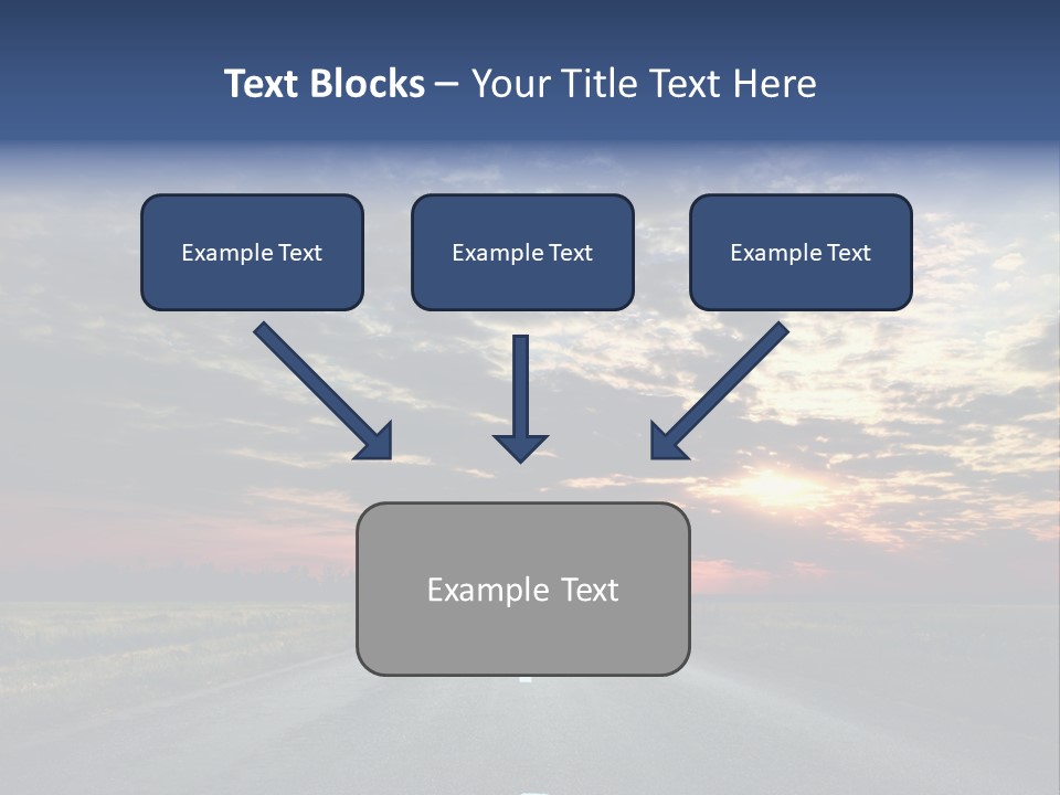 Clouds Race Voyage PowerPoint Template