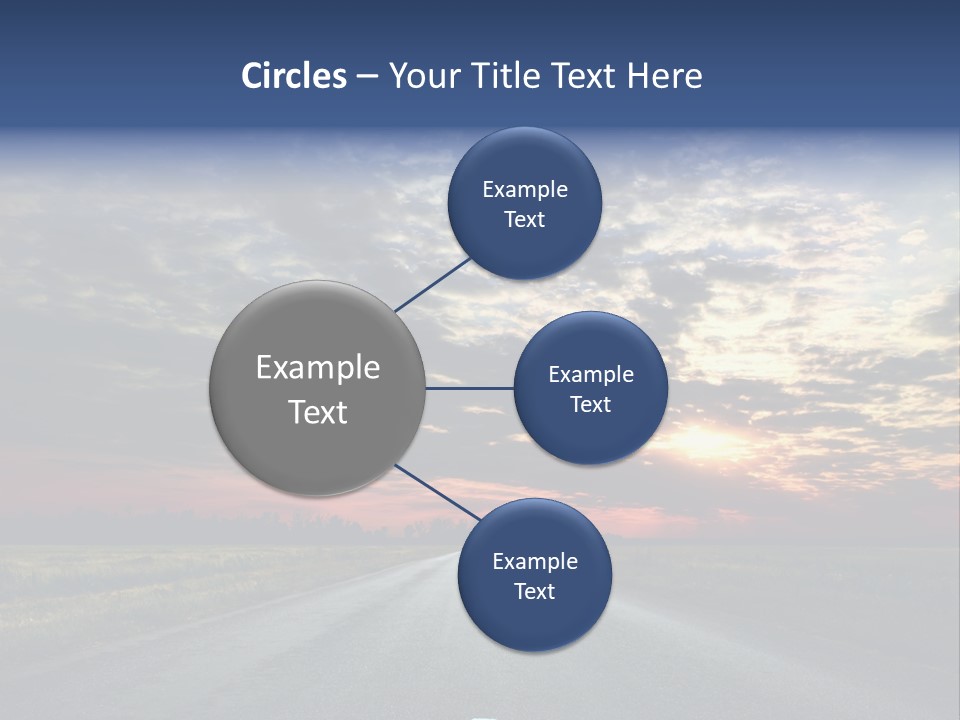 Clouds Race Voyage PowerPoint Template
