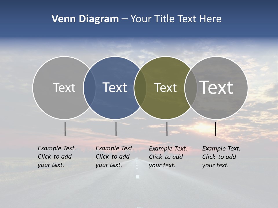 Clouds Race Voyage PowerPoint Template