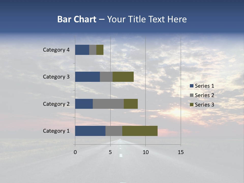 Clouds Race Voyage PowerPoint Template