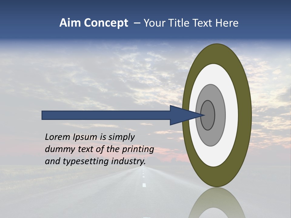 Clouds Race Voyage PowerPoint Template