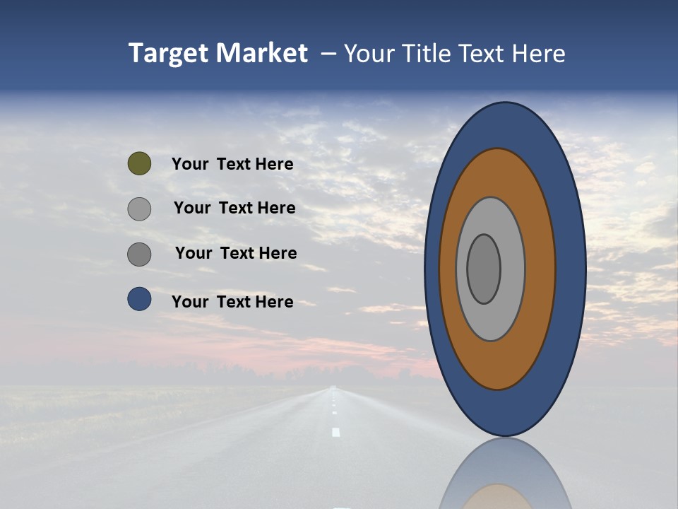 Clouds Race Voyage PowerPoint Template