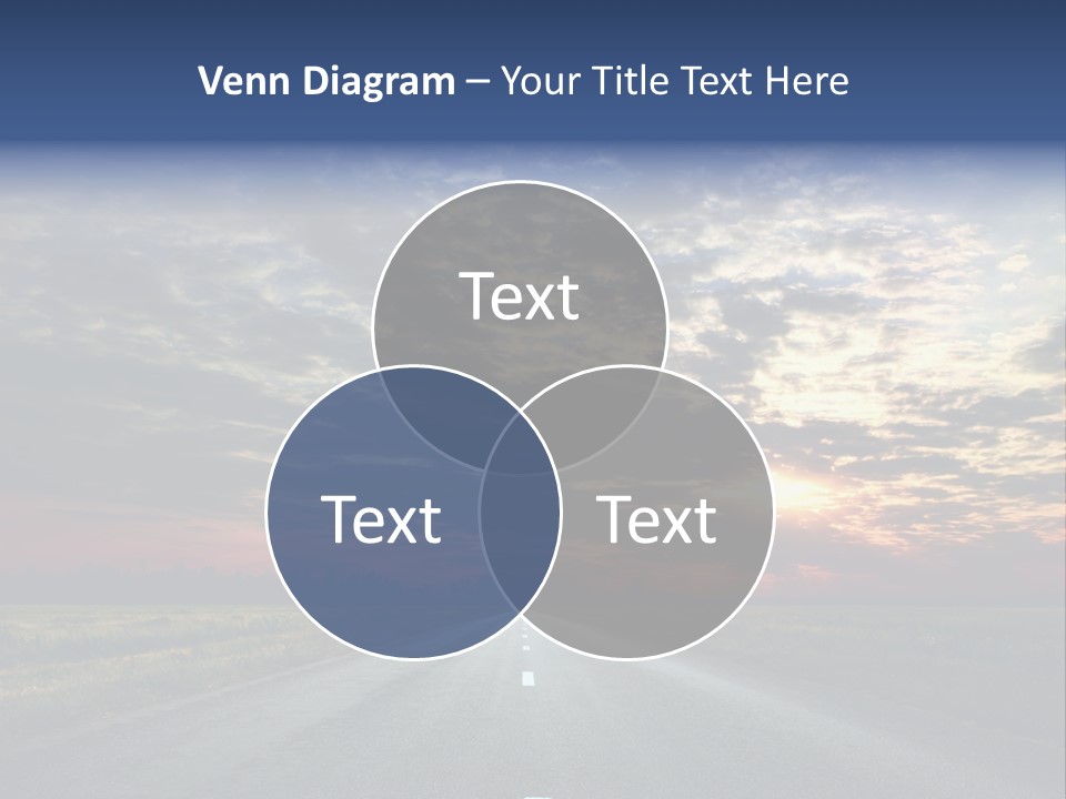 Clouds Race Voyage PowerPoint Template