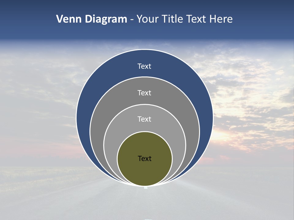 Clouds Race Voyage PowerPoint Template
