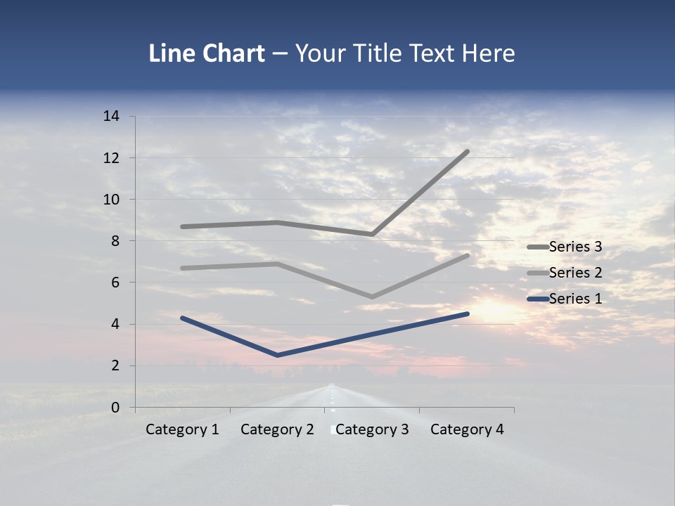 Clouds Race Voyage PowerPoint Template
