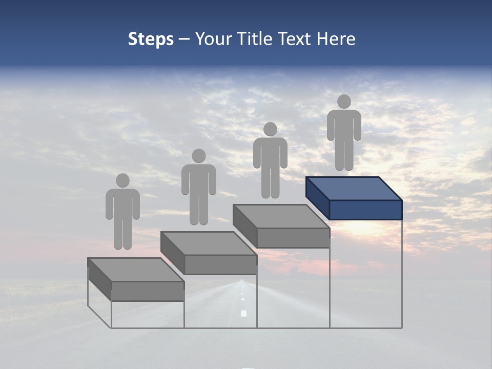 Clouds Race Voyage PowerPoint Template