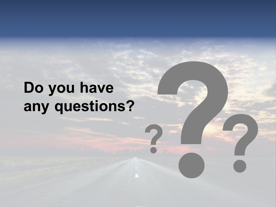 Clouds Race Voyage PowerPoint Template