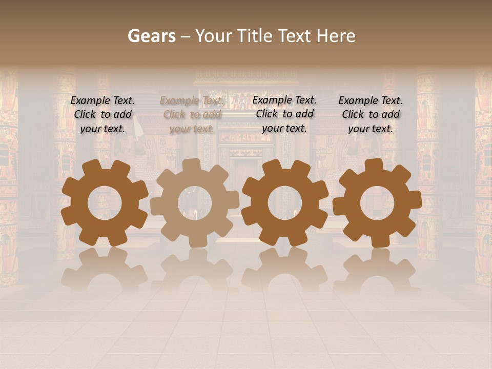 Ankh Ancient Render PowerPoint Template