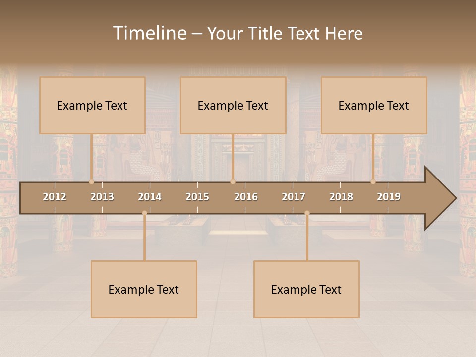 Ankh Ancient Render PowerPoint Template