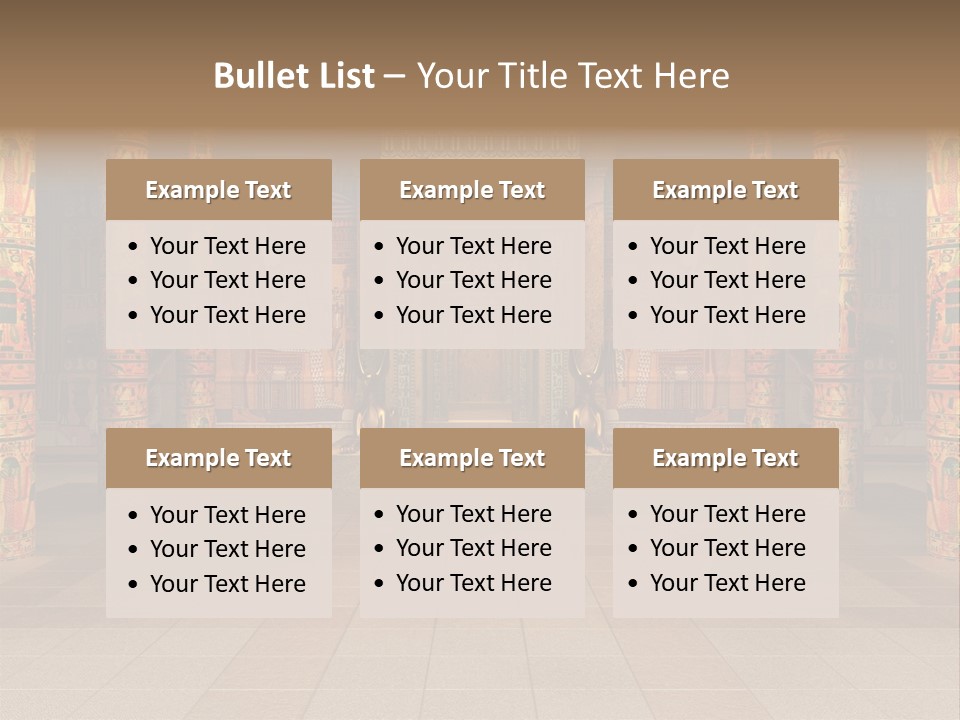 Ankh Ancient Render PowerPoint Template