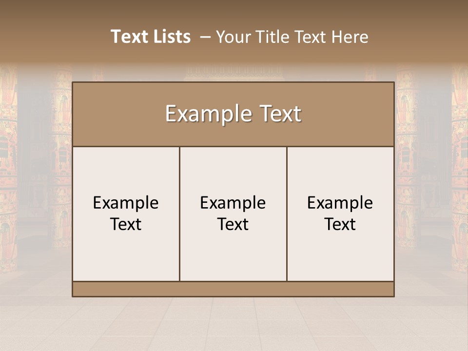 Ankh Ancient Render PowerPoint Template