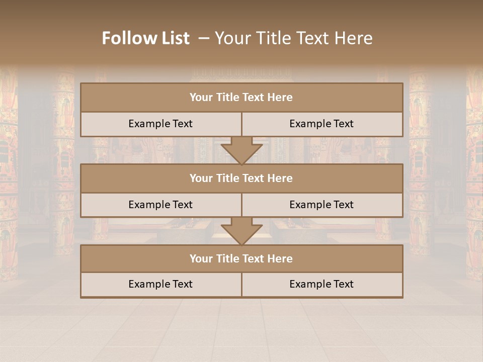 Ankh Ancient Render PowerPoint Template
