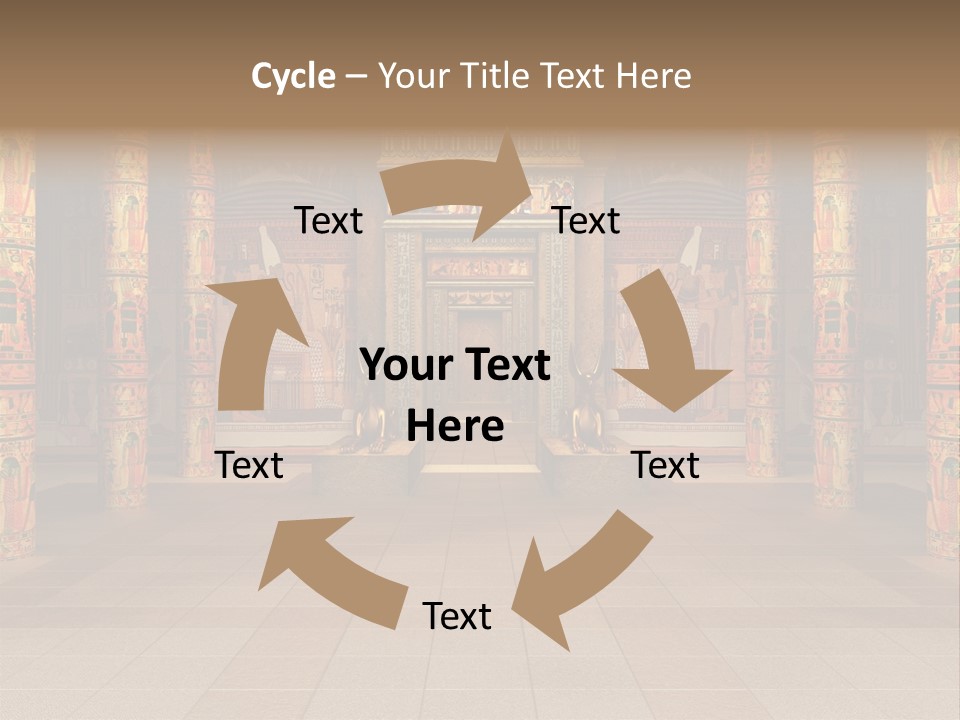 Ankh Ancient Render PowerPoint Template