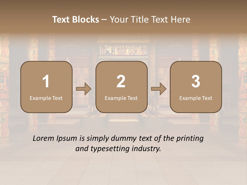 Ankh Ancient Render PowerPoint Template