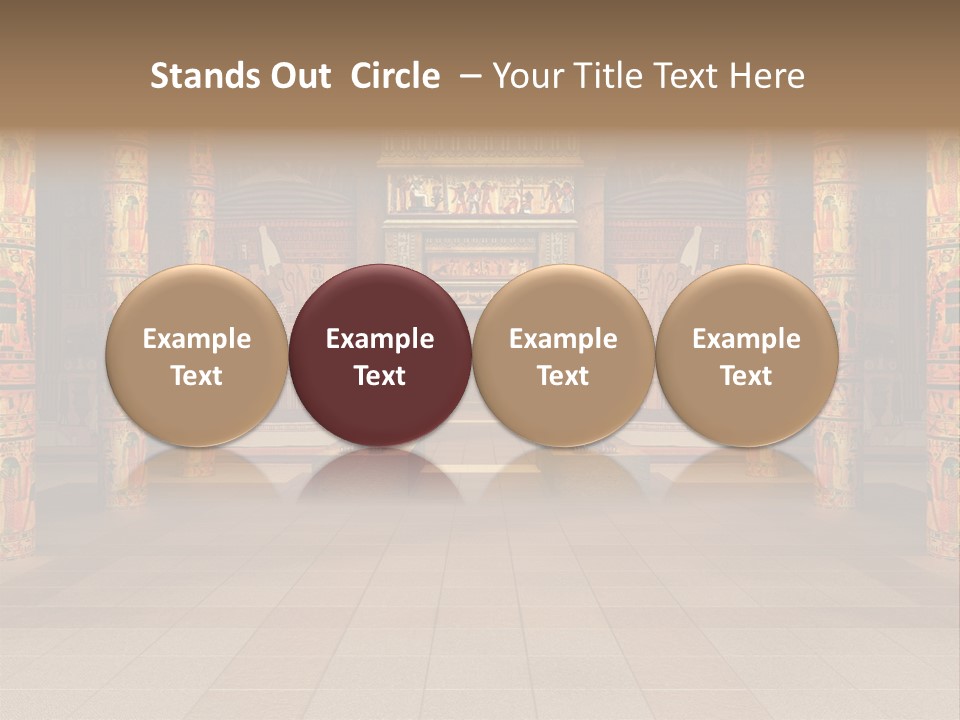 Ankh Ancient Render PowerPoint Template